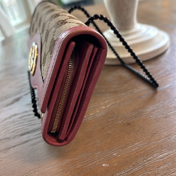 Gucci GG canvas/leather long wallet - Picture 3 of 14